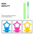 thumbnail image 4 of Shisuyan 20pcs Empty Blowing Bubble Bottle Set Bubble Stick Bubble Wand (Random Color), 4 of 8