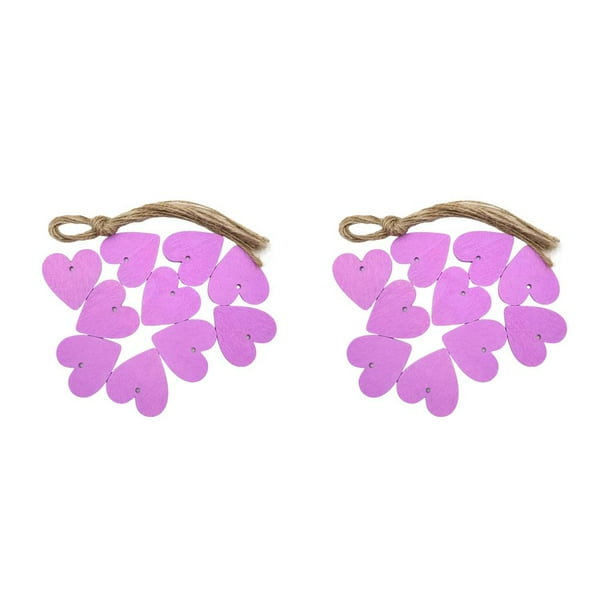 Sonducket 1 Juego de rebanadas de adornos que incluyen cuerdas de , decoración de boda, adorno de casa para fiesta, álbum de recortes, álbum Púrpura 2Conjunto