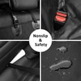 thumbnail image 4 of HJZ Waterproof Pet Hammock dog Car Back Seat Cover in Black, 4 of 8
