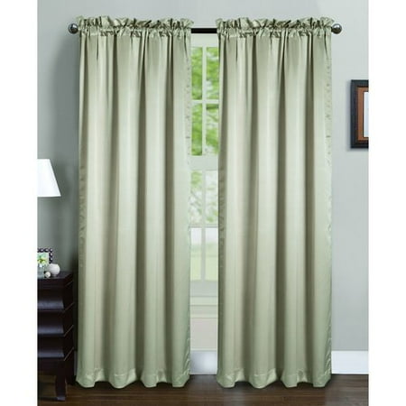 Lavon Crushed Satin 54 X 84 In Rod Pocket Single Curtain Panel