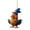 I, variant on dajkiuy Christmas Chicken Ornament, Acrylic Flat Cute Cartoon Hanging Decorative Rooster Pendant Decoration for Xmas Tree Party Car Windshield Christmas Ornament