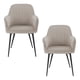 thumbnail image 1 of Set de 2 sillas velvet modernas para comedor marca Gravita, 1 of 7