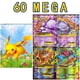 thumbnail image 1 of Caja de cartas Pokémon de 60 piezas, Mega EX, versión en inglés, juego de batalla para niños, colección brillante, tarjetas de refuerzo, Juguetes Fivean unisex, 1 of 2