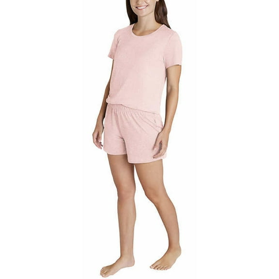 Eddie Bauer Womens 2-Piece T-Shirt and Shorts Set Size-Medium Color-Stars