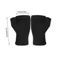 thumbnail image 2 of Gants de Protection Élastiques Demi-Doigt pour Hommes Été Demi-Doigt Extérieur Randonnée Conduite Cyclisme Gants Respirants Anti-Soleil, 2 of 8