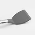 thumbnail image 4 of Cuisipro Silicone & Stainless Steel 12.5-Inch Turner, Gray, 4 of 6