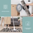 thumbnail image 6 of Black Geometric Diamond Striped Pattern Kitchen Rugs Sets Of 3,Kitchen Runner Rugs Non Skid Washable,Decorative Kitchen Floor Mats for Kitchen,Sink,Laundry,17"x30"+ 17"x47" + 17"x59", 6 of 6