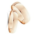 thumbnail image 2 of Pompeii3 Matching Wedding Ring Set 14K Rose Gold for Men and Women, 2 of 5