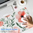 thumbnail image 4 of Long Mouse Pads for Desk,Pioneer Flower Floral Print Pattern Desk Mats on Top Of Desks, Desk Mouse Pad Extra Large with 3mm Non-Slip Base and Stitched Edge for Gaming,Office,Work,Home 31.5"x15.7", 4 of 6