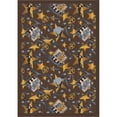 thumbnail image 2 of Silver Screen 7'8" x 10'9" Area Rug In Color Charcoal, 2 of 2
