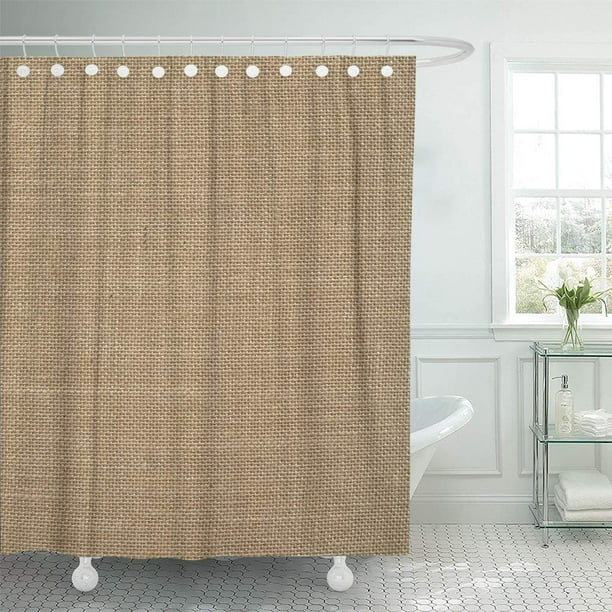 Ksadk Braid Beige Burlap Natural The Brown Abstract Canvas Shower Curtain Bathroom 60x72 Inch Com Ksadk Braid Beige Burlap Natural The, Natural Shower Curtain