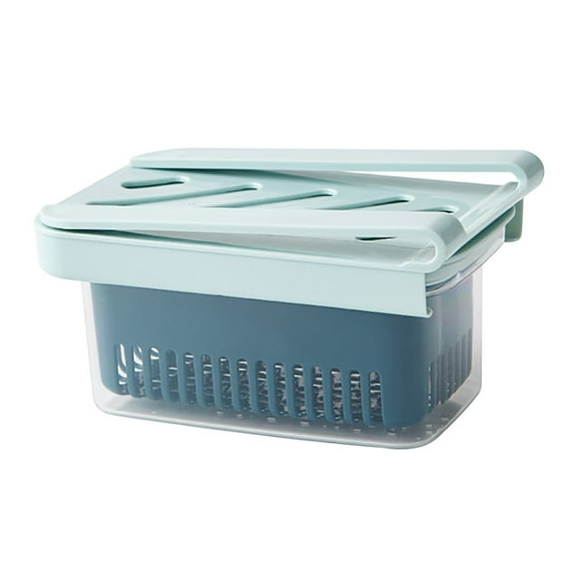 Boovnll Food Storage Containers with Lids, Large Capacity Stackable Kitchen Sealed Storage Box Drawer Refrigerator Storage Box Plastic, Food Containers with Lids, Kitchen Storage