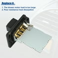 thumbnail image 4 of HVAC Soplador Motor Resistencia Calentador para Kia Forte - 1 Unidad Negro, 4 of 7