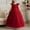 Wine, variant on Teen Girls Dress Short Sleeves White Girls Fall Dresses Junior Bridesmaid Dresses Christmas Dress 12-14Years