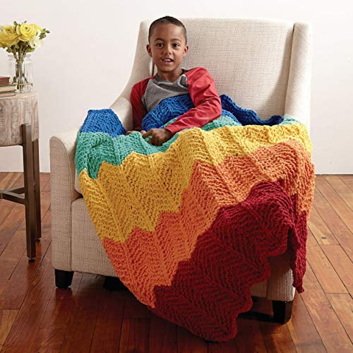 Bernat Blanket Brights Yarn Race Car Red Walmart