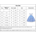 thumbnail image 2 of Easter Christmas Dresses for Little Girls Toddler Kids Flower Girl Dress Size 7 8 Years Teen Elegant Party Paegant Princess Birthday Formal Ball Gown Fairy Dresses, 2 of 4