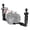 Black, variant on QKOO Dual Handles Aluminium Alloy Tray Stabilizer for Underwater Camera Housings