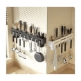 thumbnail image 4 of Porta Cuchillo Toallero De Cocina De Pared 50cm Con 8 Gancho, 4 of 4