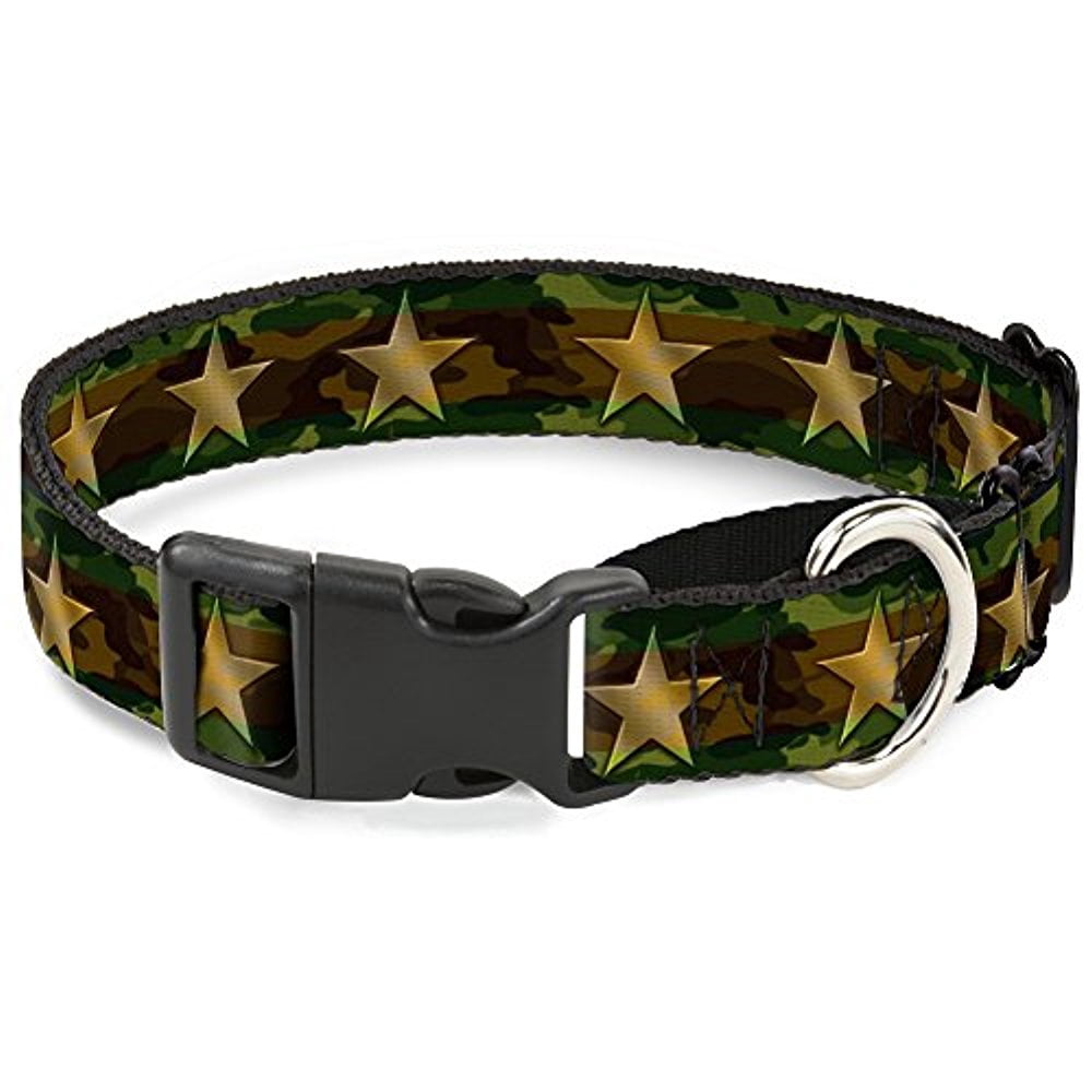 Buckle-Down "Star Camo" Martingale Dog Collar