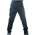 thumbnail image 5 of AnuYalue Tactical Pants for Men Outdoor Stretch Straight Leg Cargo Pant with Multi Pockets Lightweight Ripstop Hiking Athletic Pants, 5 of 6