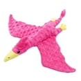 thumbnail image 1 of BELOVING Animal Squeaky Dog Toy Cartoon Dragon for Dogs Cats Aggressive Chewers Rose red, 1 of 10