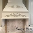 thumbnail image 3 of Ekena Millwork ONL11X15X01VE-R 11 In. W X 15.75 In. H X 1.12 In. P Architectural accent - Versailles Large Ribbon With Bow Onlay- Right, 3 of 6