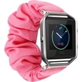 thumbnail image 1 of Compatible for Fitbit Blaze Bands, YOUkei Fabric Elastic Scrunchie Elastic Watch Band Women Cute Replacement Straps, 1 of 3