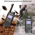 thumbnail image 3 of Walkie Talkies KETELESE T3G IP67 a prueba de agua para adultos (paquete de 2), 3 of 8