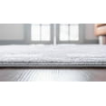thumbnail image 5 of Rugs.com Boston Collection Rug – 8 Ft Round Gray Low-Pile Rug Perfect For Kitchens, Dining Rooms, 5 of 9