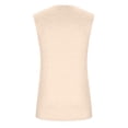 thumbnail image 4 of Men's Retro USA Flag Tank Top with Sleeveless Cut and Loose Fit Design Featuring Vintage Style for Summer Vacations Beach Trips Beige L, 4 of 4