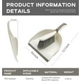 thumbnail image 4 of Dust Pan, Dustpan and Brush Set, Small Dust pan and Brush Set, Hand Broom and Dustpan Set for Home, Handheld Angled Dust Pans and Broom are Daily Essential Cleaning Tools for The Family. 1set 1set, 4 of 5
