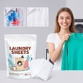 thumbnail image 7 of Eolstice Laundry Detergent Sheets, Plastic Free Washing Strips, Travel Laundry Soap Paper, Portable Clothes Cleaning Tablets, Dissolvable Washer Sheets, 7 of 7