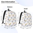 thumbnail image 5 of Horeoi Hot Air Balloon for Canvas Backpack for School Outdoor Travel Use Men Women Teenagers Large Capacity with Adjustable Shoulder Straps, 5 of 5