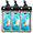 Black + Black + Black, variant on Waterproof Phone Pouch 2 Pack, IPX8 Waterproof Phone Case for iPhone Samsung Galaxy, Touch Screen Dry Bag with Lanyard for Beach Cruise Travel Swimming Camping(Black + White)