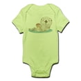 thumbnail image 1 of CafePress - Baby Otter Infant Bodysuit - Baby Light Bodysuit, 1 of 1