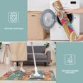 thumbnail image 6 of Multicolor Ethnic Floral Pattern Kitchen Rugs Sets Of 3,Kitchen Runner Rugs Non Skid Washable,Decorative Kitchen Floor Mats for Kitchen,Sink,Laundry,17"x30"+ 17"x47" + 17"x59", 6 of 6