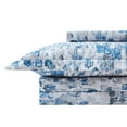 thumbnail image 2 of Southshore Fine Living, Inc. Rhythm Collection Oversized Duvet Cover Queen Bedding Set, Printed Duvet Cover Set 3-Piece with Two Matching Shams, Blue, Full/Queen, 2 of 9