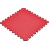 Norsk 24 sq ft Interlocking Foam Floor Mat, 6-Pack, Reversible Black/Red