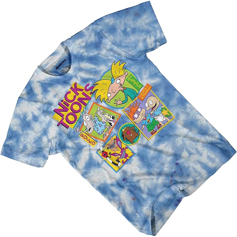 Nickelodeon I Love The 90s Nick Toons T-Shirt | Small in Blue Stylin Online