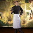 thumbnail image 4 of Uncommon Threads 3053-0100 2 Pocket Bistro Apron in Black, 4 of 5