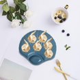 thumbnail image 1 of Feltree Shells Shape Plates Impregnable Dinner Plates Dishwasher Microwave Safe Plastic Plates Reusable Lightweight Plates for Kitchen Or Camping 7.1x7.5 Inches, 1 of 7