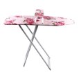 thumbnail image 2 of Tabla de planchar de mesa plegable alargada de 36 pulgadas con patrón floral estable y funda para planchar para costura, sala de manualidades, hogar, 2 of 15