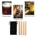 thumbnail image 5 of TAILTOSS 5pcs Wood Musical Instruments with Carry Bag for Students Assorted Color, 5 of 5