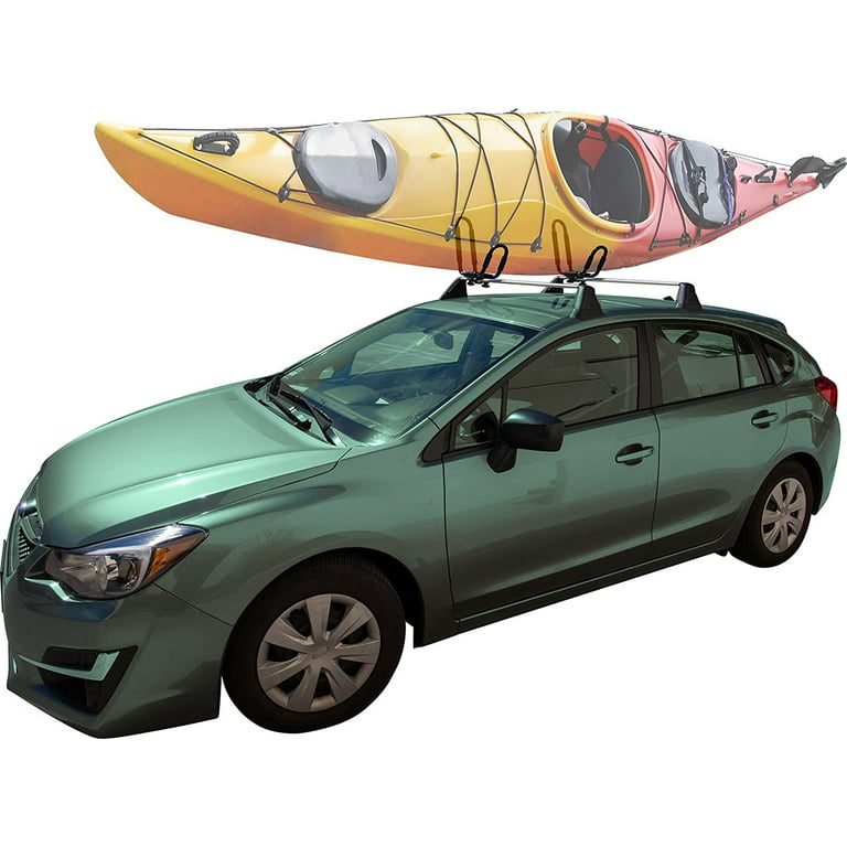 Oxgord Kayak Roof Rack Canoe Carrier Top J-Bar Universal Mount for SUV  Truck Van Car 