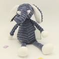thumbnail image 2 of Porfeet Cute Cartoon Soft Stripe Animal Plush Doll Toy Sofa Chair Home Decor Kids Gift,Elephant * 15cm, 2 of 9