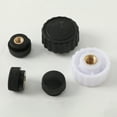 thumbnail image 3 of Bakelite Thumb Nut Professional Modified Components Mechanical Grade Material: Sturdy Copper Core Thread Knurled Knob Clamp Fixation Accessory m 3, 3 of 8