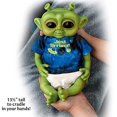 thumbnail image 3 of Muñeca Bebé Alienígena The Ashton-Drake Galleries con Ropa que Brilla, 3 of 8