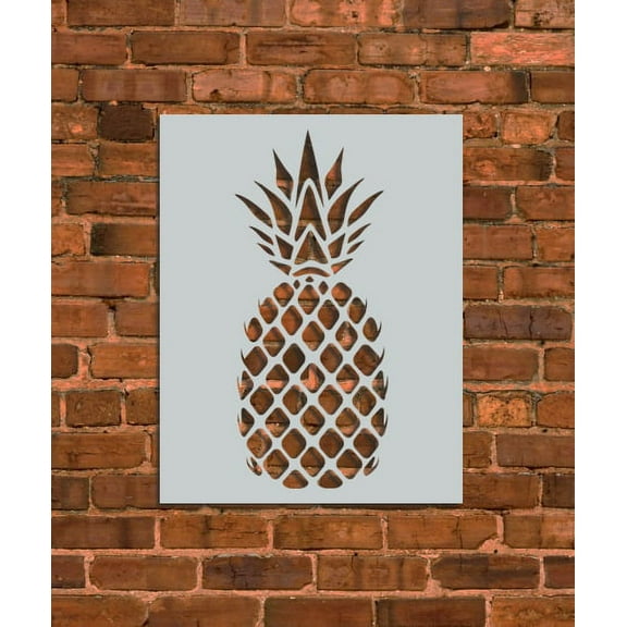 Pineapple Fruit Stencil