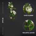 thumbnail image 4 of Artificial Plants,3PCS 32" Green Faux Branches for Vase Faux Stems Greenery Stems,Artificial Branches Fake Plants for Shop Garden Office Home Décor (3, Daphne), 4 of 5