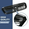 thumbnail image 4 of Front Bumper Center Upper Grille Black Grill Fit For Subaru Forester 2014-2018, 4 of 10